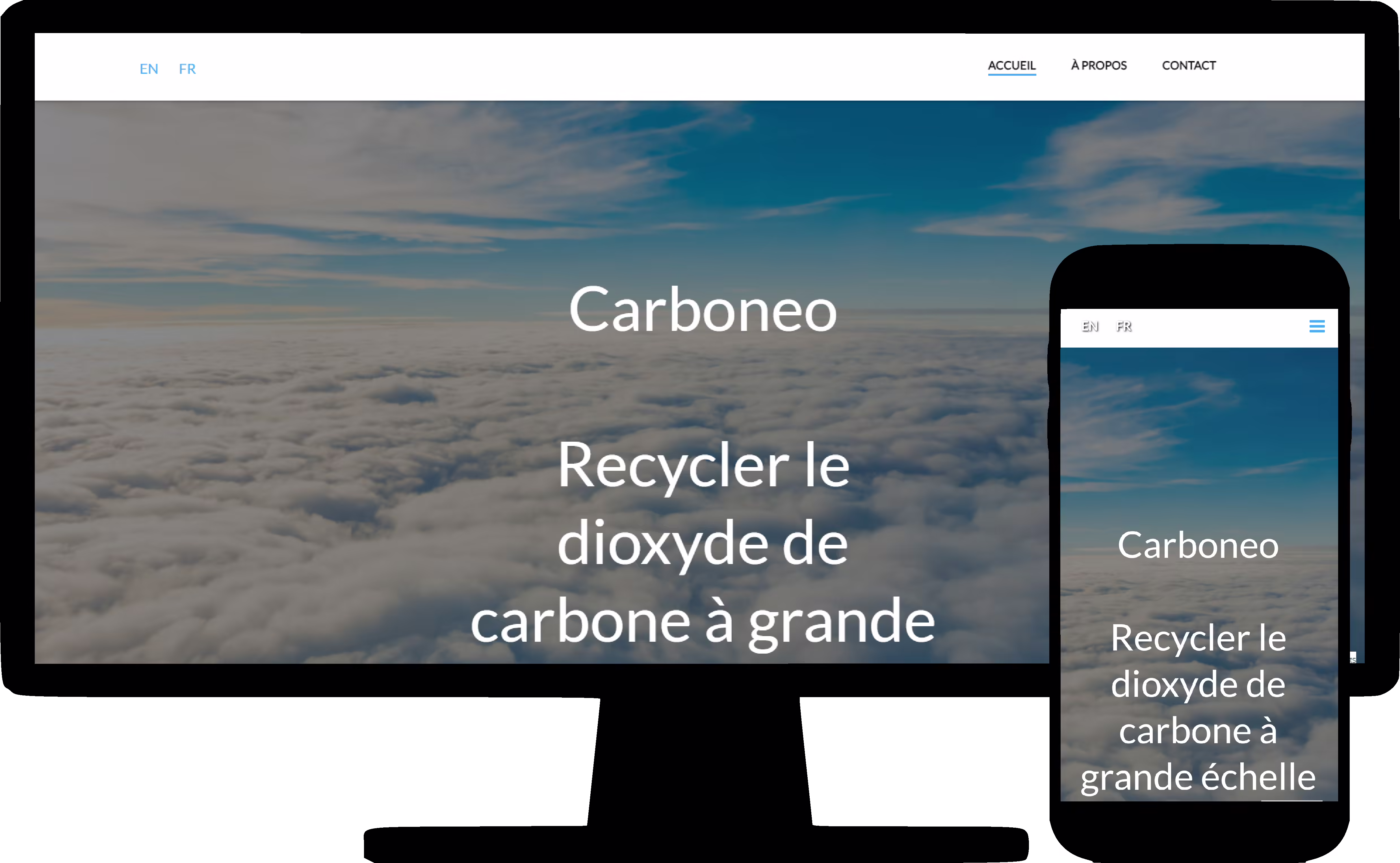 Site web Carboneo